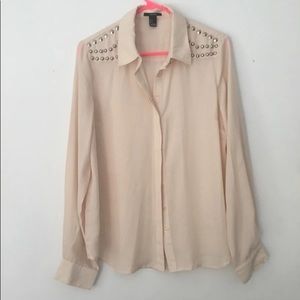 Forever 21 long sleeve blouse